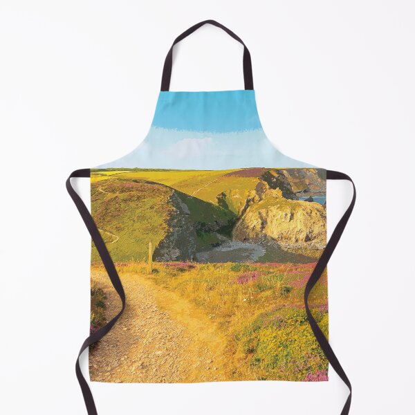 Item preview, South West Coast Path - near Portreath designed and sold by HazyApplePhoto.