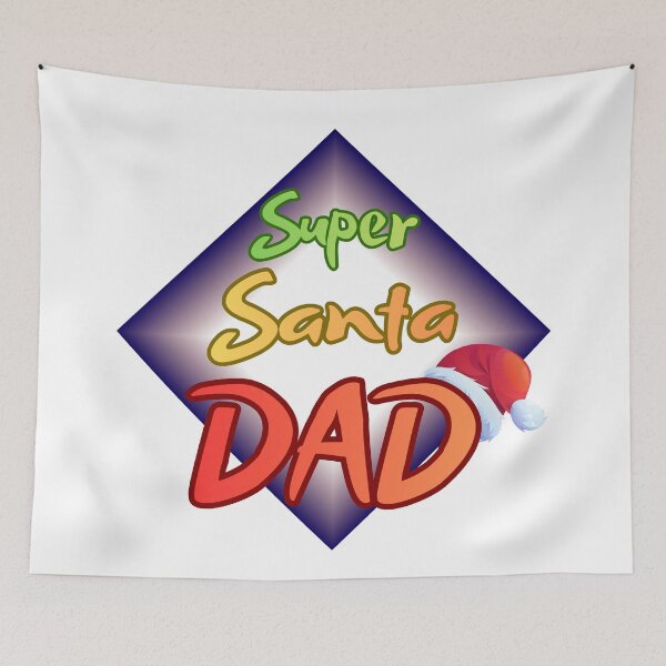 Item preview, Super Santa Dad designed and sold by AnaPixMar.