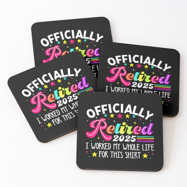 Item preview, Officially Retired 2025 Funny Retirement 2025 Coworkers  designed and sold by sparks269.
