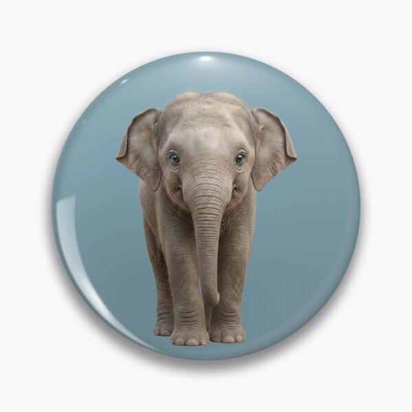 Item preview, Smiling Elephant Baby – Happy Little Elephant designed and sold by DAGHO.