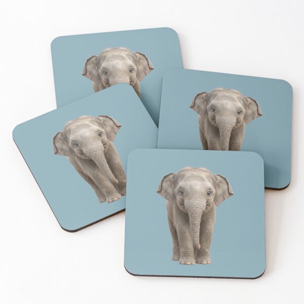 Item preview, Smiling Elephant Baby – Happy Little Elephant designed and sold by DAGHO.