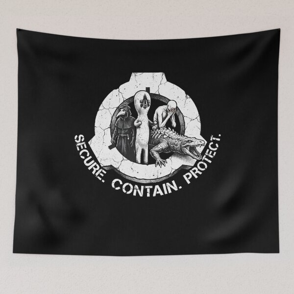 Item preview, SCP Foundation Entities Logo designed and sold by k3rstman1.