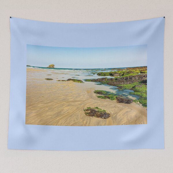 Item preview, Portreath Beach at Low Tide designed and sold by HazyApplePhoto.
