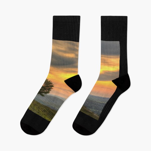 Item preview, South Downs Fire in the Sky designed and sold by HazyApplePhoto.