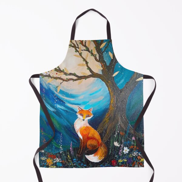 Item preview, Fox in the moonlight designed and sold by MariaWinterArt.