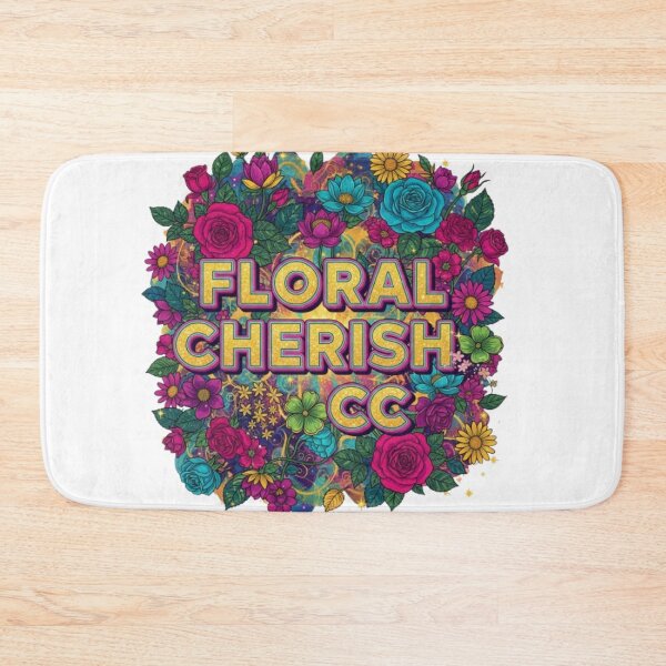 Item preview, **COLORFUL FLORAL CHERISH❤ Flowers⭐Design designed and sold by WorthyByDwethi.