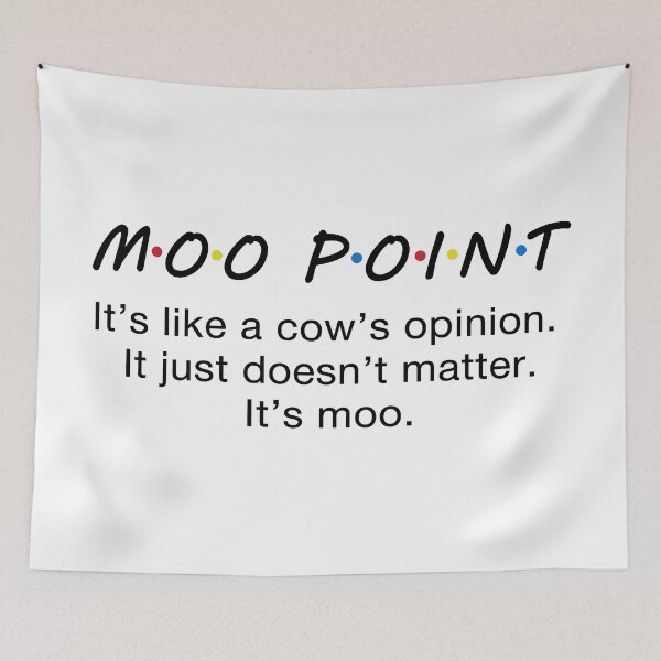 Item preview, Moo Point Definition.  designed and sold by CoCoArt-Ua.