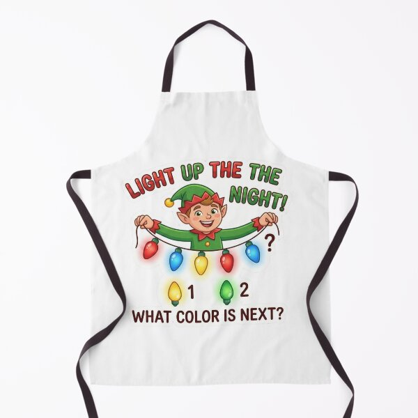 Item preview, Christmas Elf Color Pattern – What Color Is Next? Kids Magnet designed and sold by MiracleDroplet.