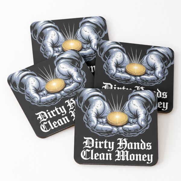 Item preview, Dirty Hands Clean Money | Blue-Collar Working Class Pride Design designed and sold by The People’s Punchline.