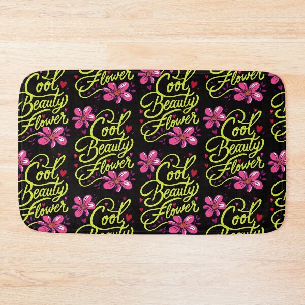 Item preview, Cool Beauty Flower Groovy Typography T-Shirt | Retro Neon Pink Floral Design designed and sold by mantra2023.