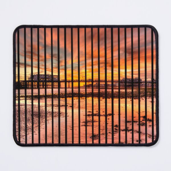 Item preview, Alternative depiction of Worthing Pier, Sussex, UK designed and sold by HazyApplePhoto.