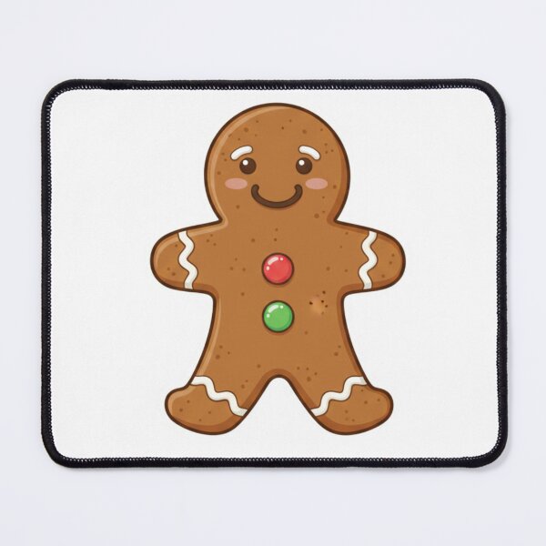 Item preview, Gingerbread Man Buttons – How Many Left? Christmas Kids Magnet designed and sold by MiracleDroplet.
