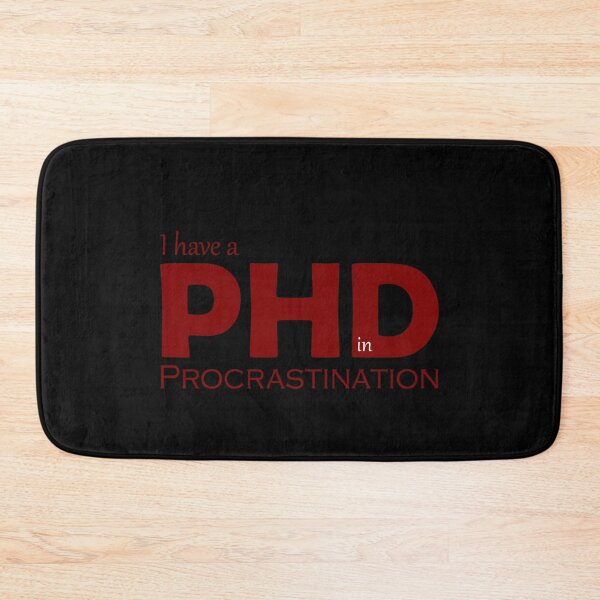 Item preview, ​I Have A PhD In Procrastination T-Shirt | Funny Lazy Student Gift designed and sold by SylwiaPrint.