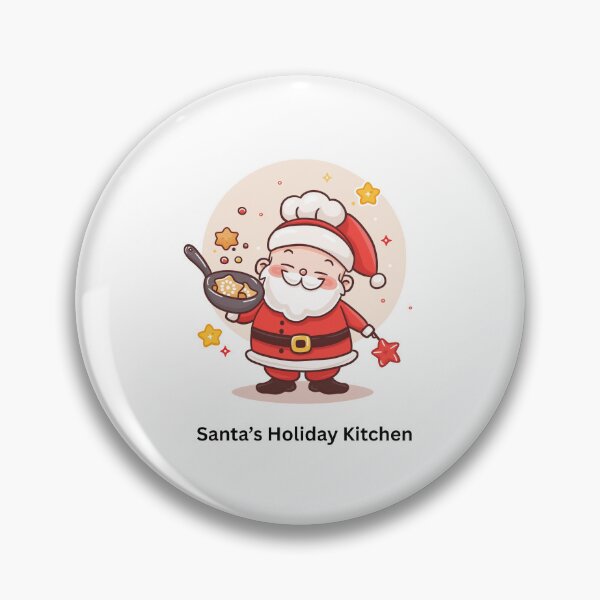 Item preview, Santa’s Holiday Kitchen – Christmas Chef designed and sold by LWDesignLab.