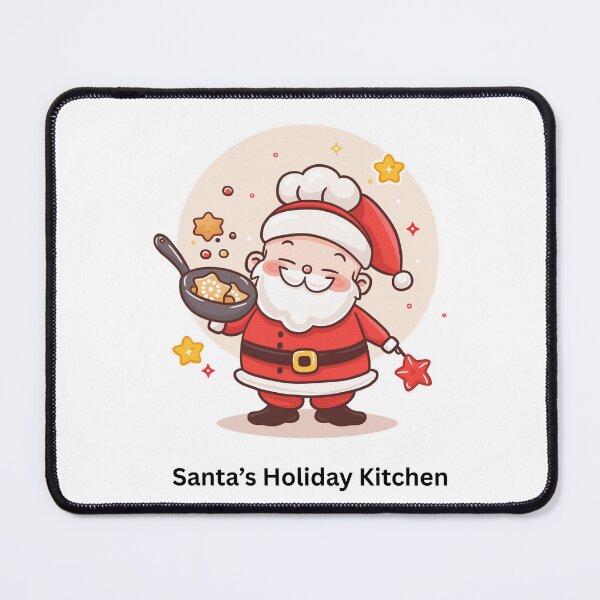 Item preview, Santa’s Holiday Kitchen – Christmas Chef designed and sold by LWDesignLab.