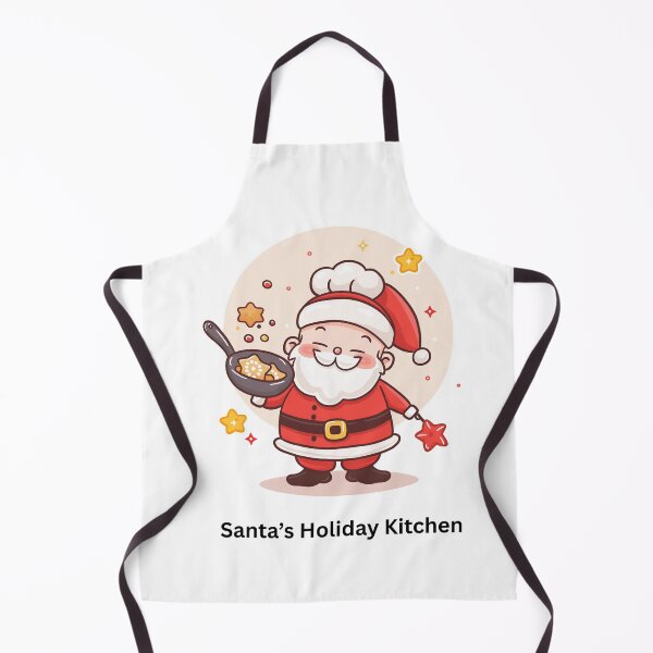 Item preview, Santa’s Holiday Kitchen – Christmas Chef designed and sold by LWDesignLab.