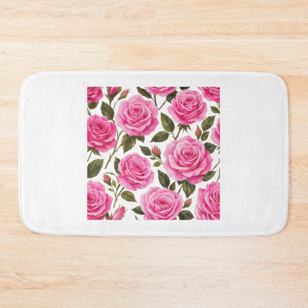Item preview, Pink Full Blooming Roses Artwork | Elegant Floral Design | Romantic Botanical Wall Art & Accessories designed and sold by BloomingBeauty7.