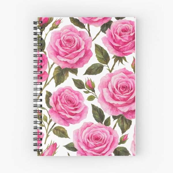 Item preview, Pink Full Blooming Roses Artwork | Elegant Floral Design | Romantic Botanical Wall Art & Accessories designed and sold by BloomingBeauty7.