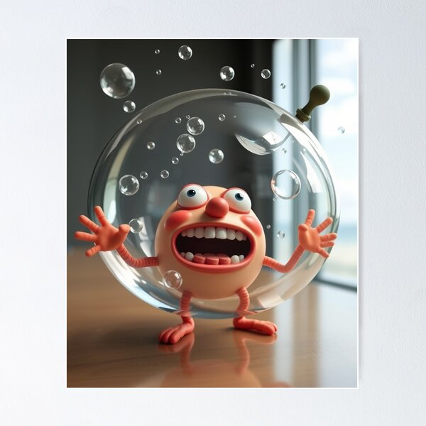 Item preview, Bubble Buddy on the Loose designed and sold by Dedokris.