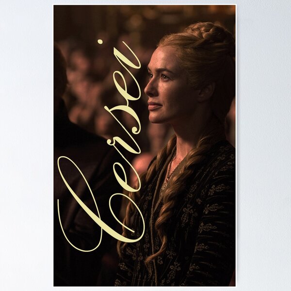Item preview, Cersei Lannister Poster designed and sold by pearlspangan.