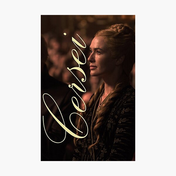 Item preview, Cersei Lannister Poster designed and sold by pearlspangan.