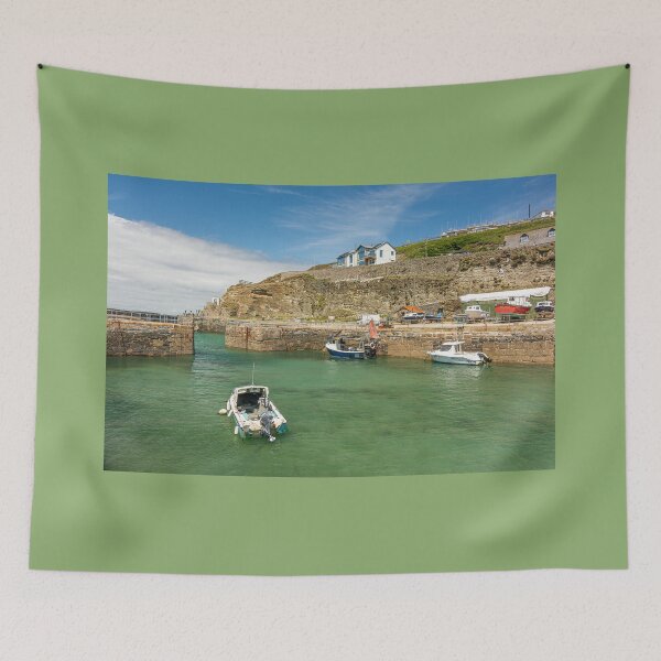 Item preview, Portreath Harbour, Cornwall designed and sold by HazyApplePhoto.