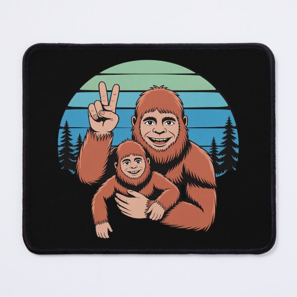 Item preview, Bigfoot Dad Fathers Day Sasquatch Father Son Matching designed and sold by Belkisallen.