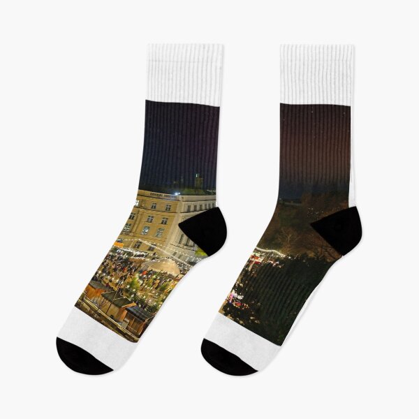 Item preview, Christmas market on Karlsplatz at night,Vienna designed and sold by goceris.