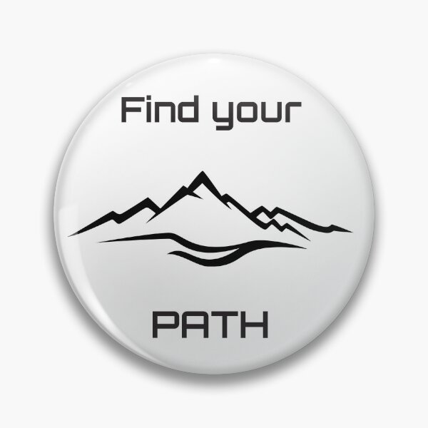 Item preview, Find Your Path Mountain Design designed and sold by MIArt Studio.