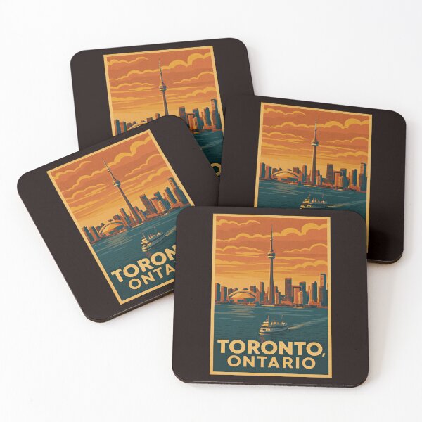Item preview, Toronto, Ontario Travel Poster designed and sold by VoglR.