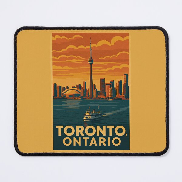 Item preview, Toronto, Ontario Travel Poster designed and sold by VoglR.