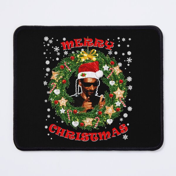 Item preview, Merry Xmas Snoop Santa Hat And Dogg Christmas Wreath  designed and sold by goldennn299.