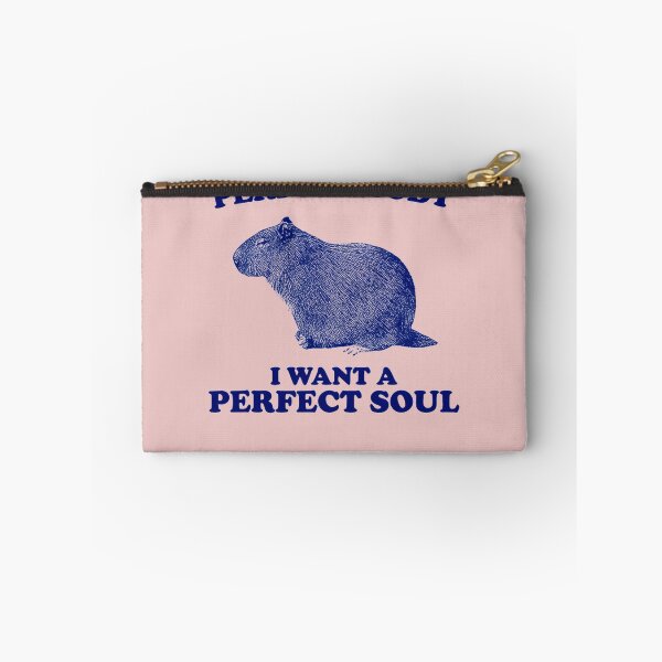Item preview, I-WANT-A-PERFECT-BODY-I-WANT-A-PERFECT-SOUL-FUNNY-CAPYBARA-MEME-CAPYBARA-T-SHIRT designed and sold by Daisy1Davies.