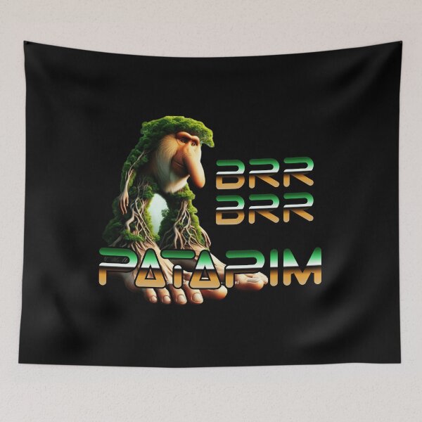 Item preview, Brr Brr Patapim Brainrot Meme  designed and sold by jotaro210.