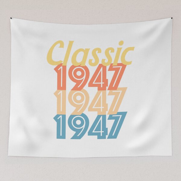 Item preview, Vintage RETRO 1947 birthday designed and sold by Mmastert.