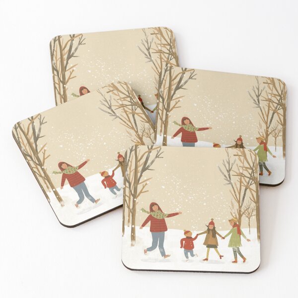 Item preview, Christmas Joy & Laughter Greeting Card designed and sold by Nordic Echo.