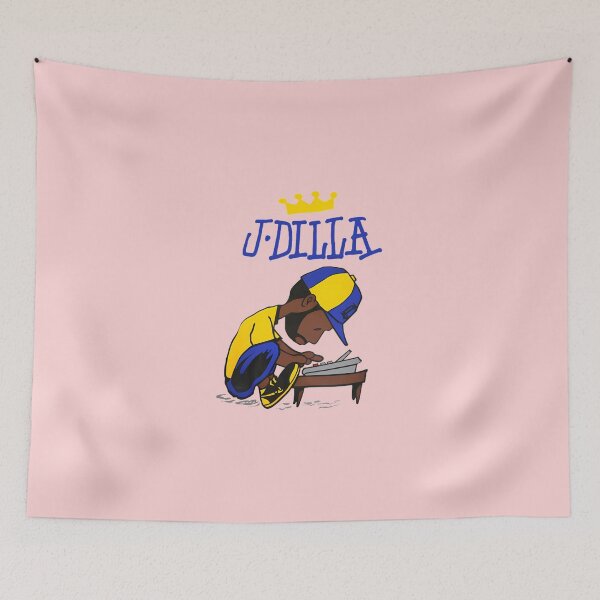 Item preview, J.-DILLA---THE-KING-OF-BEATS-T-SHIRT designed and sold by AmbereFox.