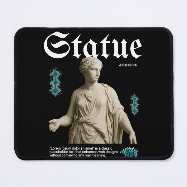 Item preview, Statue Classical Art Gothic Font Streetwear Graphic designed and sold by HUMORONCOTTON.