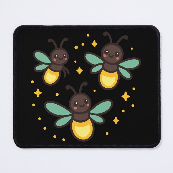 Item preview, Cute Glowing Fireflies – Adorable Glow Bug Illustration for Nature Lovers designed and sold by Minimum-Rage.