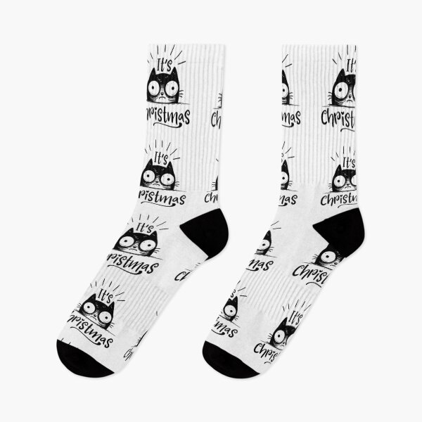Item preview, It's Christmas Cat Meme designed and sold by StoneybrokeM.