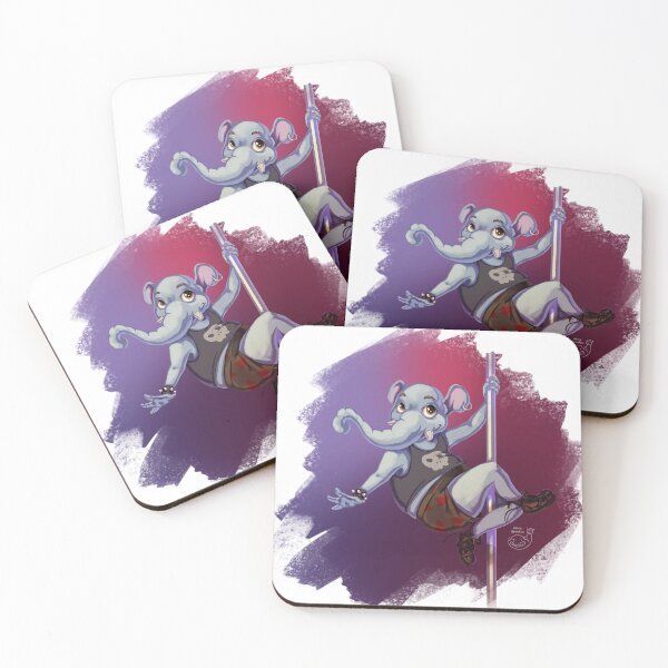 Item preview, Pole Dance Elephant designed and sold by NinaTheBlobfish.