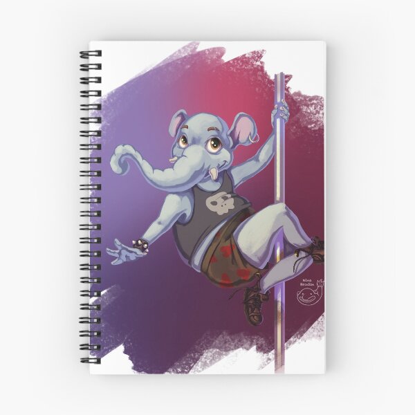 Item preview, Pole Dance Elephant designed and sold by NinaTheBlobfish.