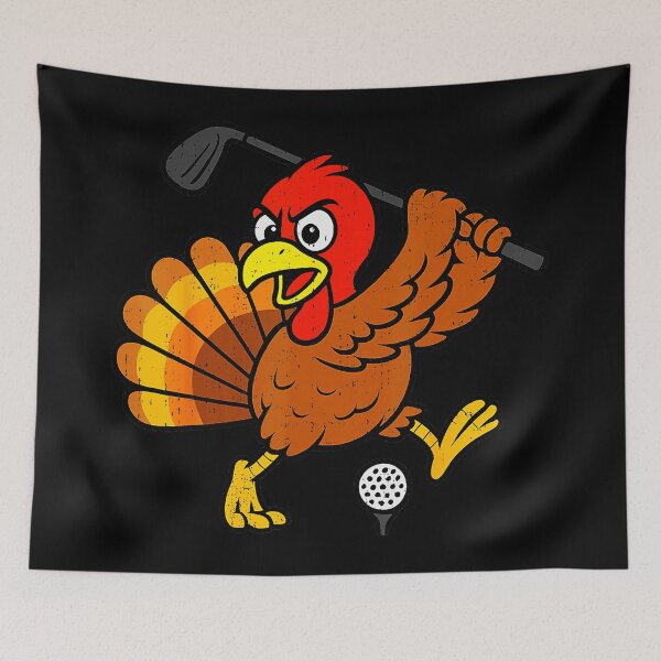 Item preview, Funny Turkey Golf Thanksgiving Sports Humor Boy  designed and sold by JEFDodsonArt.