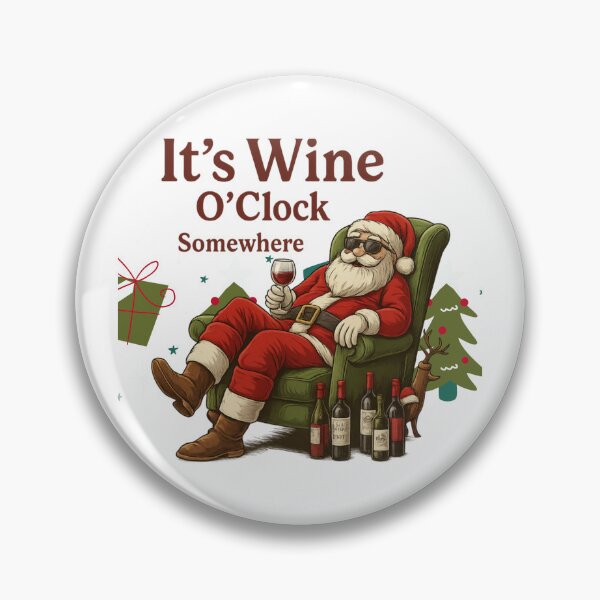 Item preview, It's Wine O'Clock Somewhere. designed and sold by PathOriginals.