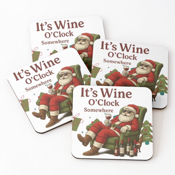 Item preview, It's Wine O'Clock Somewhere. designed and sold by PathOriginals.