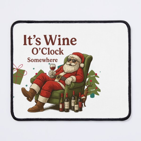 Item preview, It's Wine O'Clock Somewhere. designed and sold by PathOriginals.