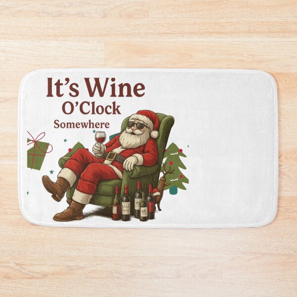 Item preview, It's Wine O'Clock Somewhere. designed and sold by PathOriginals.