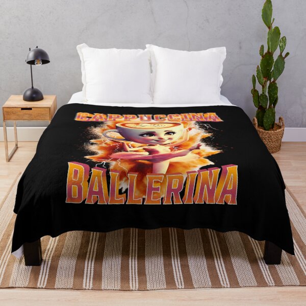 Item preview, Cappuccina Ballerina - Italian Brainrot Coffee Meme designed and sold by jotaro210.