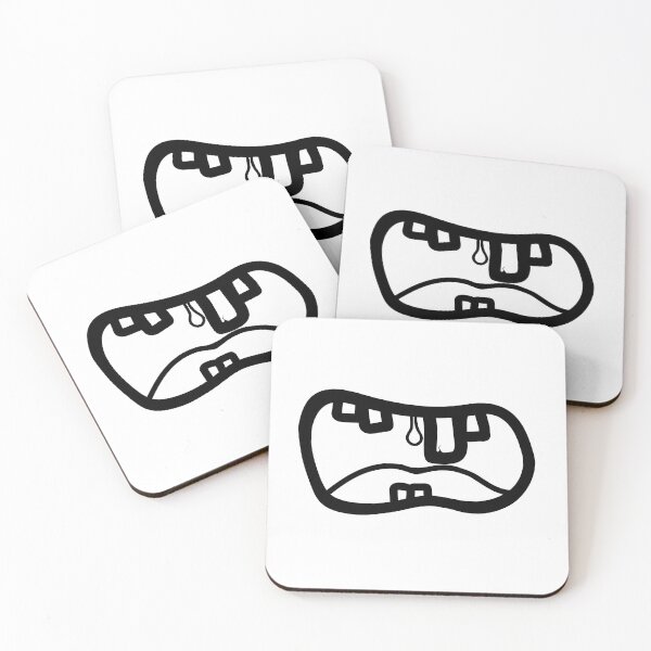 Item preview, Monster Mouth - Scream (mono) designed and sold by helengarvey.