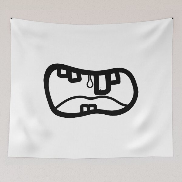 Item preview, Monster Mouth - Scream (mono) designed and sold by helengarvey.